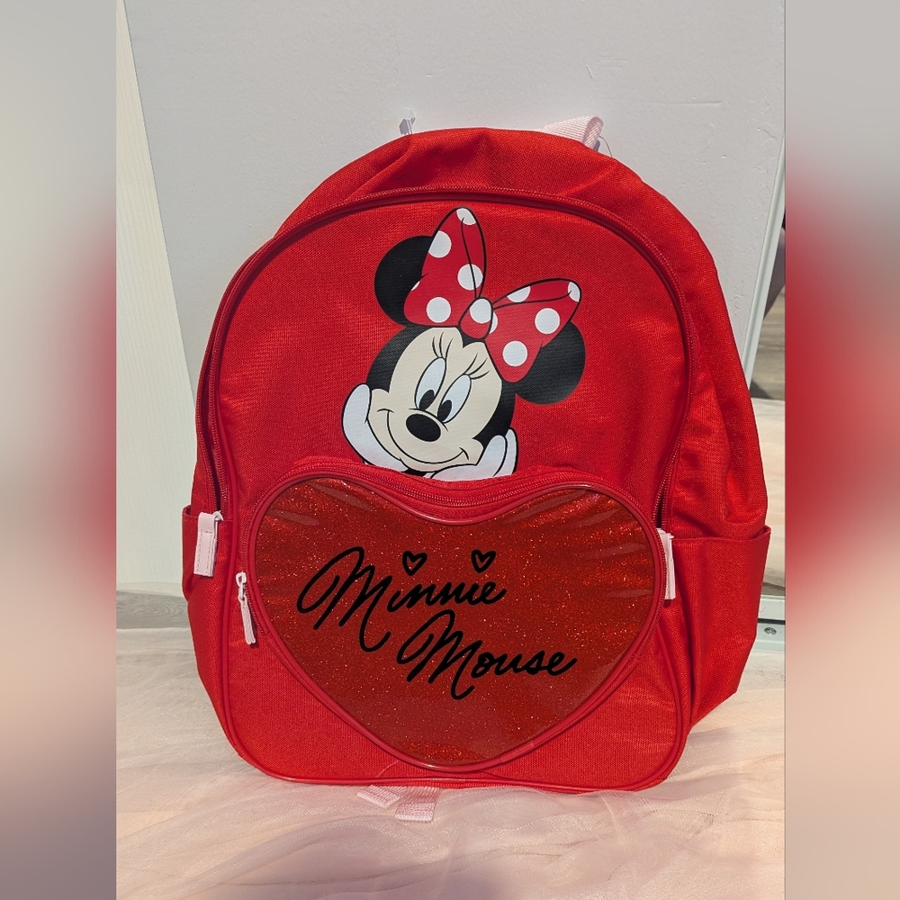 Minnie Mouse Red Kids Backpack